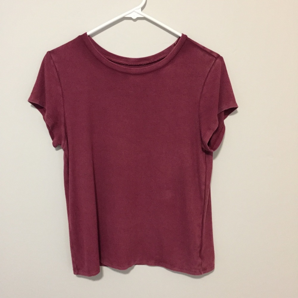 Ribbed Soft and Sexy AEO Tee